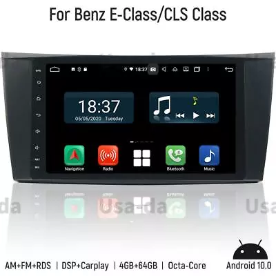 For Benz E-Class/CLS Class Car GPS Navigation Android Radio Stereo 4+64G • $509.60