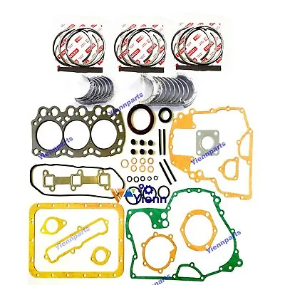 L3E2 L3E2-63 Overhaul Re-ring Kit For Mitsubishi Engine Volvo EC14 EC15 EC20  • $245