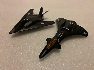 Vintage Diecast US F117 Stealth Fighter & Spy Plane Skunkworks 3-4  Black • $5.99