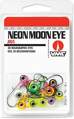 VMC Neon Moon Eye Jig Kit Walleye Bass Perch And Panfish Jig Tackle • $13.08