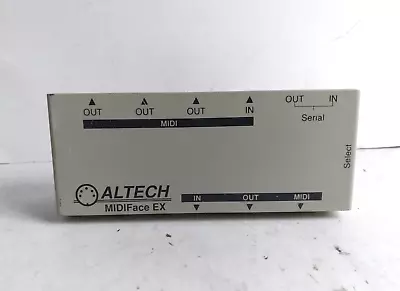 Altech Midi-face Ex Midi Interface - Vintage Audio • $26.98