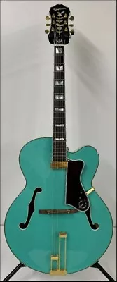 RARE Epiphone Emperor Regent 1996 Turquoise W/Hard Shell Case • $999.99