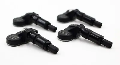 4 2006-2021 TPMS Tire Pressure Sensors Lincoln Navigator Black Valve Stems VPE • $118.99