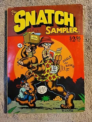 SNATCH SAMPLER 1977 1st R Crumb - S Clay WILSON - Robert WILLIAMS - SPAIN • $23