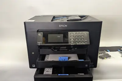 Epson WorkForce Pro WF-7840 Wireless Wide Format Color All-in-One Inkjet Printer • $139