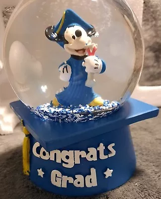 Disney Mickey Mouse Graduation Musical Water Globe With Graduation Music Limited • $13.99