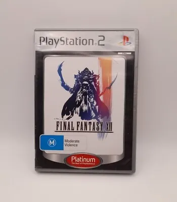 Final Fantasy XII PS2 Playstation 2 2006  RPG Square Enix PAL VGC - Free Postage • $19.95