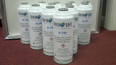 Enviro-Safe R290 Refrigerant (12) 8 Oz. Cans • $132