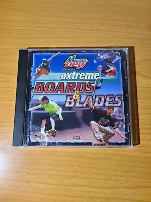 Rare 1999 Mountain Dew Extreme Boards & Blades Windows PC Game Powerbar Sponsor • $11.72