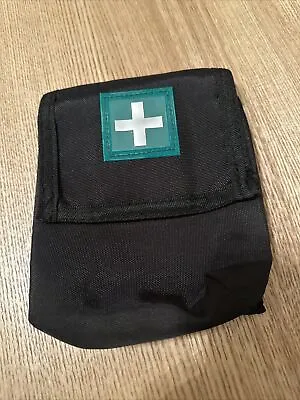 £3 • Buy Ex Police Black 1st Aid Pouch For 2” Kit Belt. Used. J9.