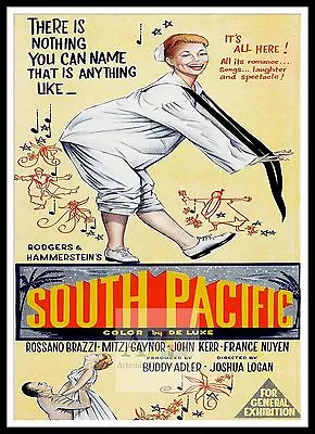South Pacific Movie Poster A1 A2 A3 • £15.99