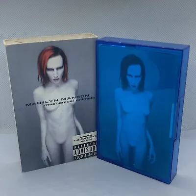 Marilyn Manson - Mechanical Animals  - ALBUM Cassette Tape Rare Blue Shell • $42.27