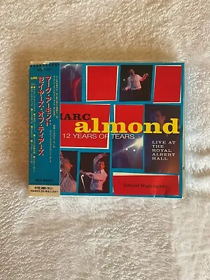 Marc Almond Twelve Years Of Tears Japan CD • $6