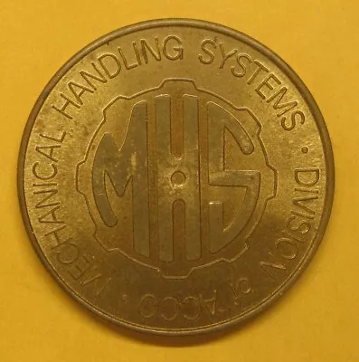 1919-1969 Mechanical Handling Systems 50 Years Medal Take A Look • $8.99