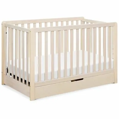 Carter's By DaVinci Colby 4-in-1 Convertible Crib With Trundle In Washed Natural • $296