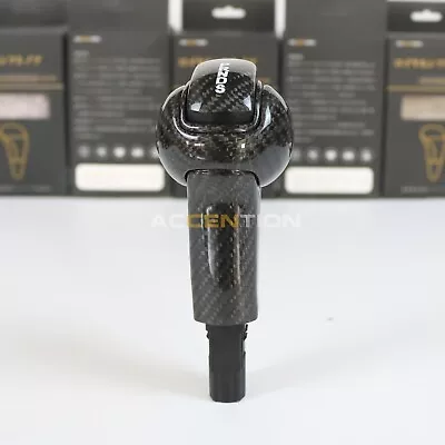 100% Real Carbon Fibre Gear Shifter Gear Shift Knob For Ford Mustang 2015-2022 • $189.35