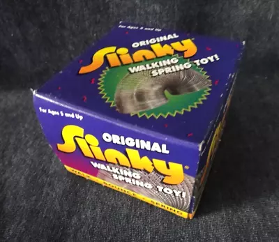 Vintage Metal Original Slinky New In Sealed Box • $7.50