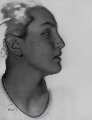 Man Ray Vintage Photo Print Engraving Portrait Meret Oppenheim Painter Art 12x14 • $103.95