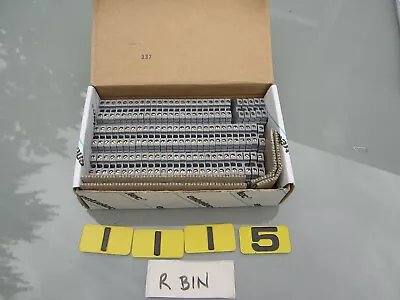 Entrelec 011551016 Mini Terminal Block   Lot Of 83 • $115