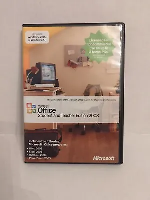 Microsoft Office Student And Teacher Edition 2003 Hasn't Been Tested • $10