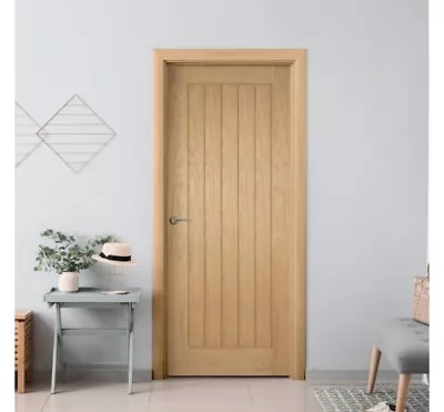 £60 • Buy LPD Internal Oak Belize Cottage Style Solid Door *All Sizes**Delivery Available*