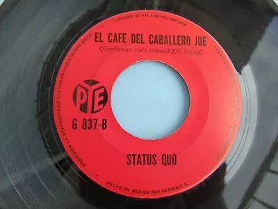 Status Quo Pictures Of Matchstick Men Rare Mexican Single Pye 1st Press Psych  • $49