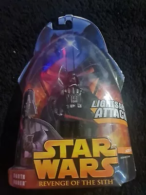 BNIB Darth Vader STAR WARS REVENGE OF THE SITH HASBRO 2005 ACTION FIGURE 11 • £4