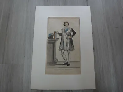 Costume Engraving Of Ministers Napolon Bonaparte N°7 • £89.90