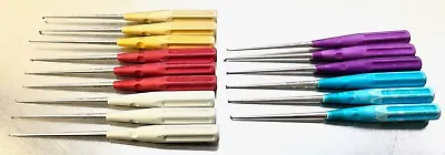 Set Of 15 V. Mueller Surgical Chroma-Line Curette U-0150 Thru U-0178 • $450