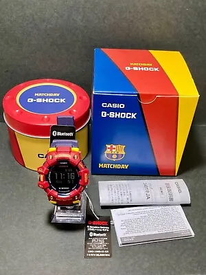 CASIO G-SHOCK FC Barcelona Collaboration GBD-100BAR-4JR Limited Wristwatch • $328