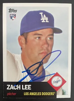 2016 Topps Zach Lee Signed Archives #93 Card Autographed Dodgers Auto • $1.15