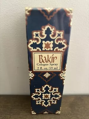 NEW Vintage BAKIR Cologne Spray By Germaine Monteil 2 Oz FACTORY SEALED Rare! • $179.99