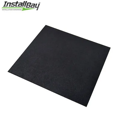 (1) ABS Plastic Textured Plastic Sheet Universal 12in X 12in X 3/16in Black • $17.95