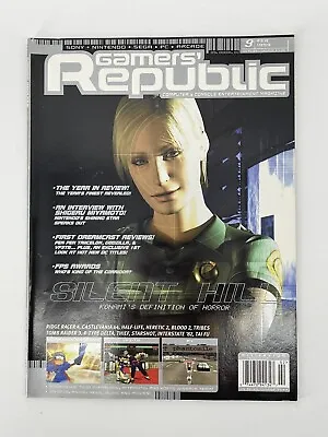 Gamers Republic Magazine February 1999 #9 Silent Hill Castlevania Tomb Raider • $33.74
