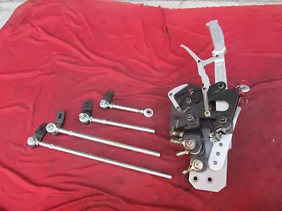 $800 • Buy LONG Pistol Grip 5 SPEED V GATE HURST SHIFTER LINK KIT MR GASKET RICHMOND 4+1!