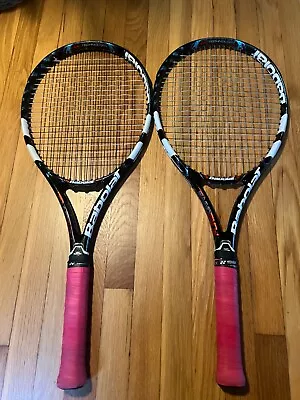 Babolat Pure Drive Roddick 2012 Set Of 2 Racquets 4 3/8 #3 • $200