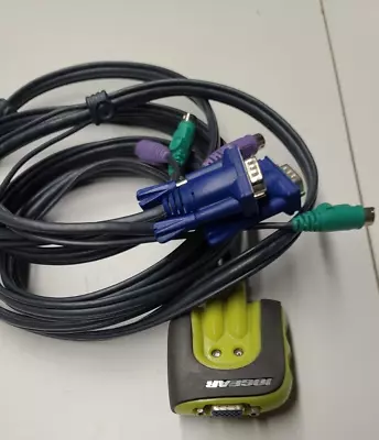 Iogear 2 Port KVM Switch GCS62 • $10