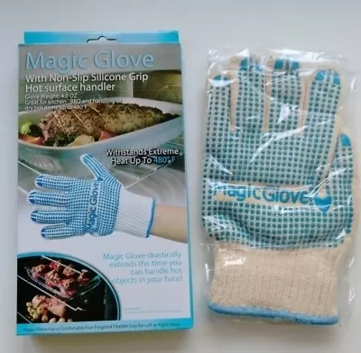 Magic Glove Non-Slip Silicone Grip Hot Surface Handler Up To 480 Degrees • £15.41