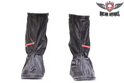 Motorcycle Rain Boot Covers With Rubber Outer Sole - Raingard Legs • $19.99