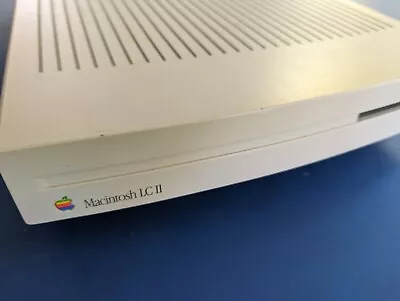 Vintage Apple LCII Macintosh LC II Computer - Good Working - BlueSCSI HDD • £140