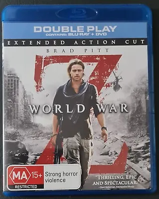 Blu-ray & DVD 'World War Z' (2013) Brad Pitt Pre-owned. Free Postage: Tracked. • $12.95