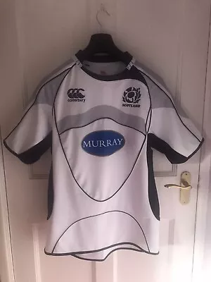 Scotland Rugby  Away Shirt 2007–2008 Canterbury Large • £30