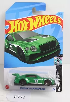 Hot Wheels Modified 2018 Bentley Continental GT3 B Case 3/5 FNQHotwheels F771 • $5.06