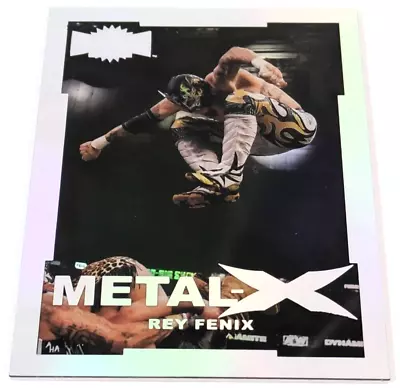 Rey Fenix 2022 UD AEW Skybox Metal Universe Metal-X #MX-27 Case Hit SSP • $85