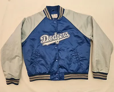 LA Dodgers G-111 Genuine Merchandise Rhinestone Bomber Jacket Youth Large • $75