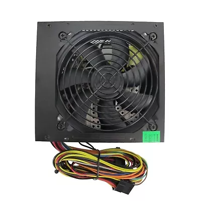 Desktop PC 500W Power Supply ATX Computer PC PSU Unit 500 Watt 12CM Silent Fan • £21.20