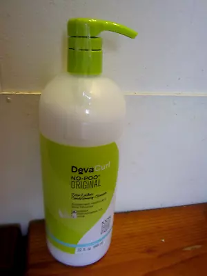 DevaCurl No-Poo Original (Zero Lather Conditioning Cleanser - For Curly Hair) • $60