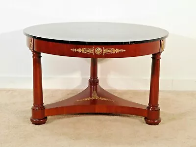 KINDEL Furniture Company National Trust Mahogany Regency Center Breakfast Table  • $1750