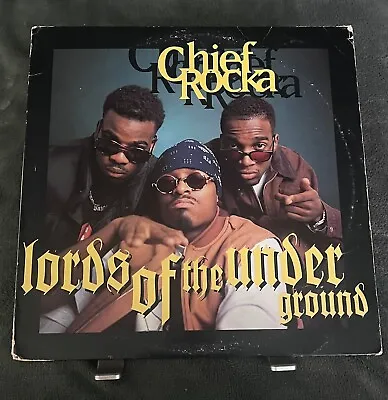Lords Of The Underground Chief Rocka Vinyl Record Maxi-Single 0-66302 • $16.50