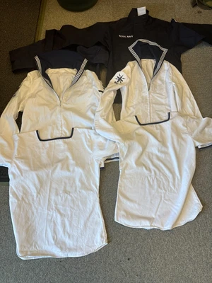 £24.99 • Buy Job Lot Of British Royal Navy Jackets, Jumpers Square Rig Tops